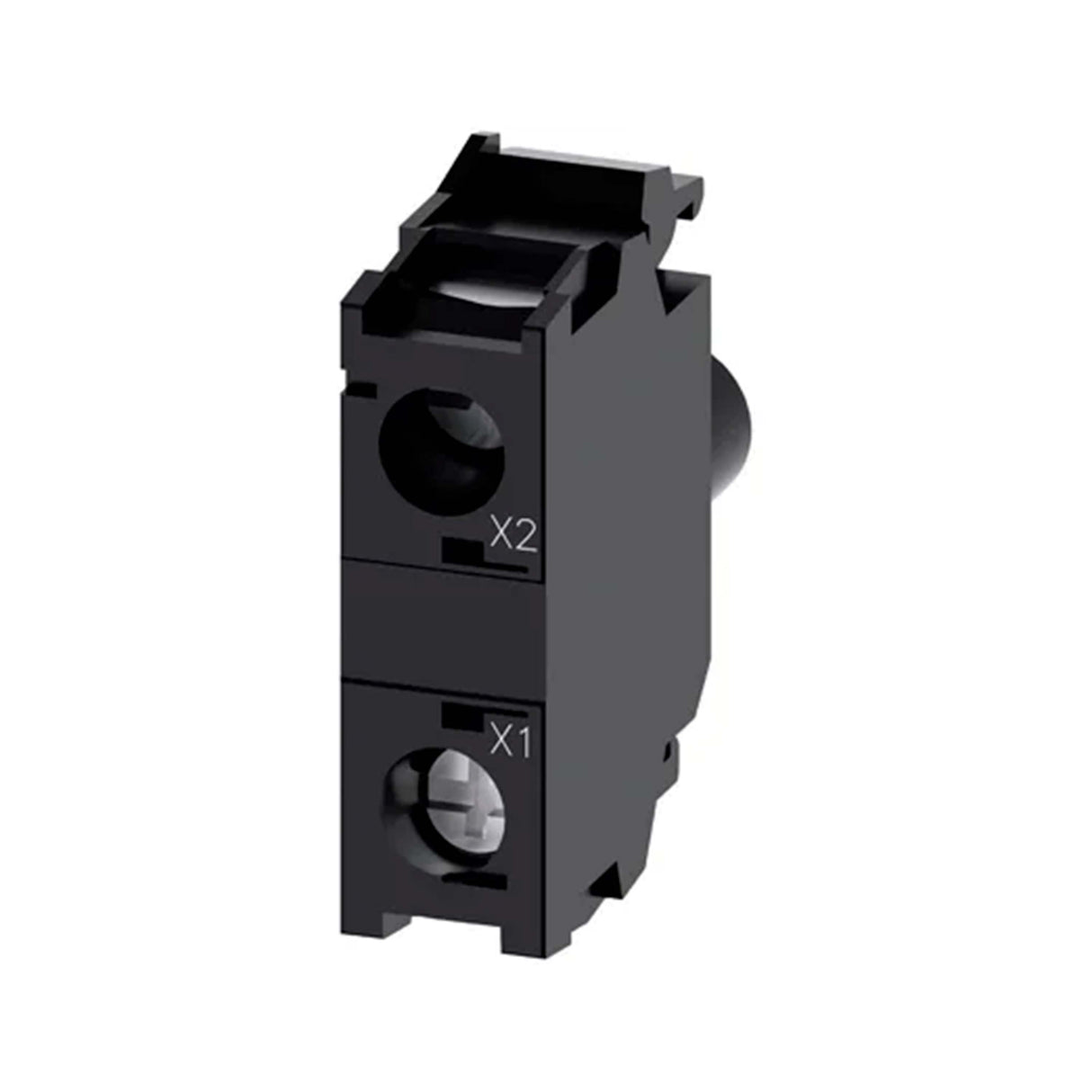 MÓDULO DE LED CON LED INTGR. 110 V AC BLANCO PARA FIJACIÓN EN PLACA FRONTAL 3SU14011BC601AA0 ANTECESOR 3SB34001QE