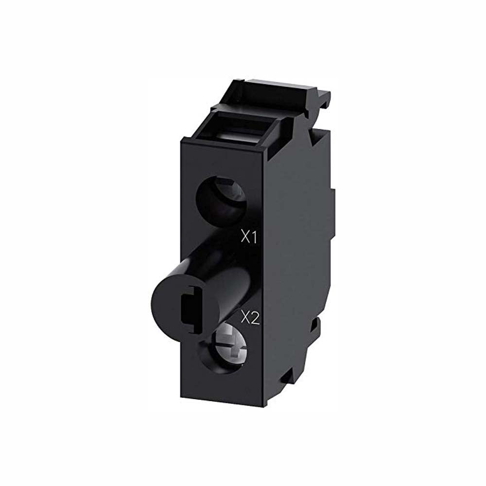 MÓDULO DE LED CON LED INTGR. 110 V AC AZUL PARA FIJACIÓN EN BASE 3SU14012BC501AA0 ANTECESOR 3SB34201QD