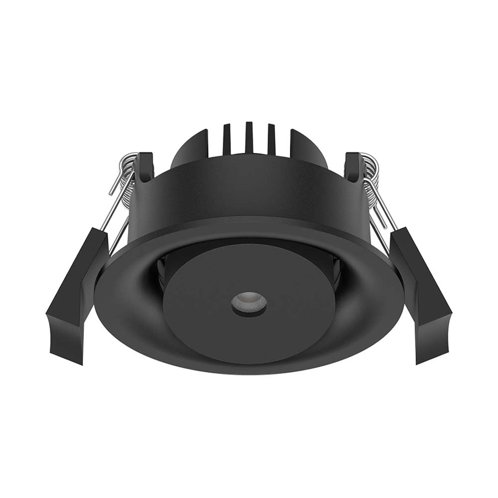 LAMPARA LED TIPO DOWNLIGHT EMPOTRABLE DE 3 W COLOR NEGRO ALSCIA II 3YDLED1065MV30N TECNOLITE.