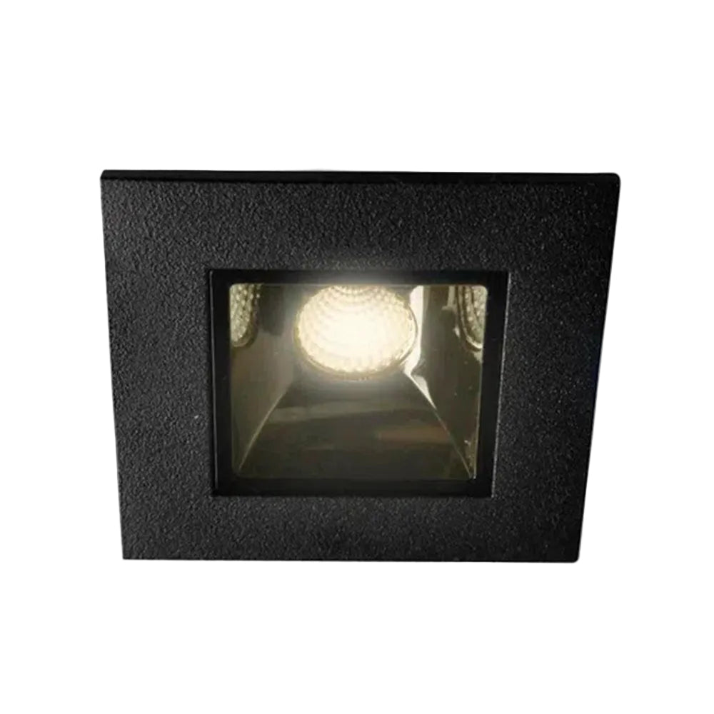 LÁMPARA EMPOTRABLE LED TECNOLITE LUCIDA I SMART 3W LUZ SUAVE CÁLIDA ATENUABLE COMPATIBLE CON APP MÓVIL Y ASISTENTES DE VOZ NEGRO ***TECNOLITE HAE***