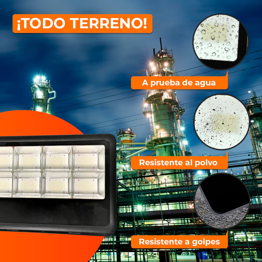 REFLECTOR EXT LED 400W 100-240V 44000LM 65K NGR