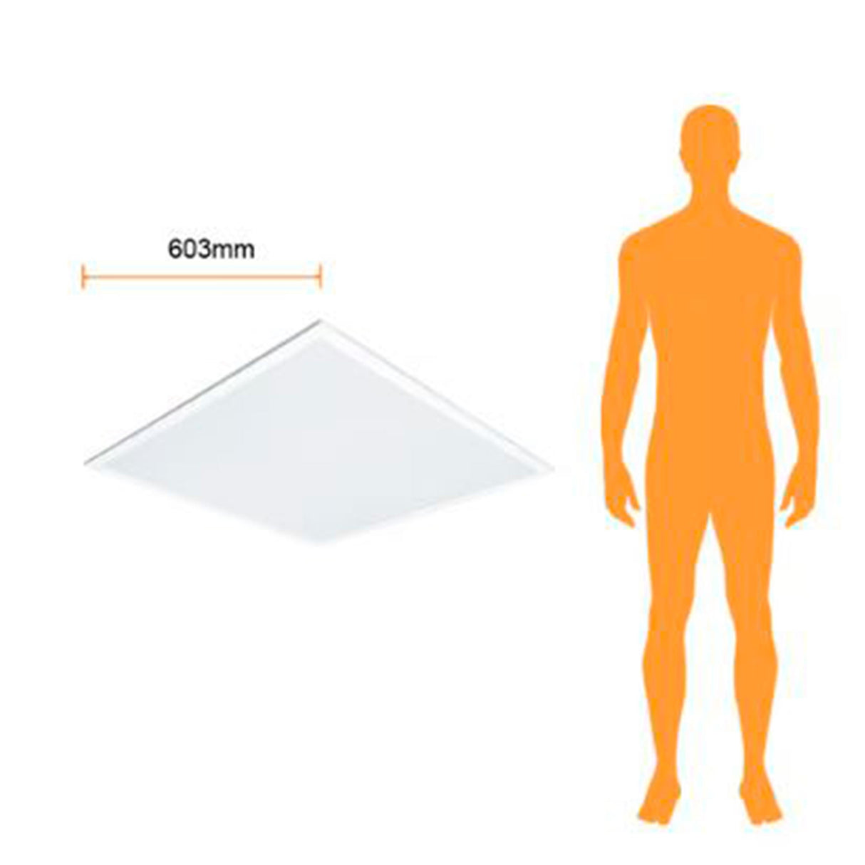 PANEL INT OFFICE EMP LED40W100-240V4000K3800LM *** OFRECER 89773 ***