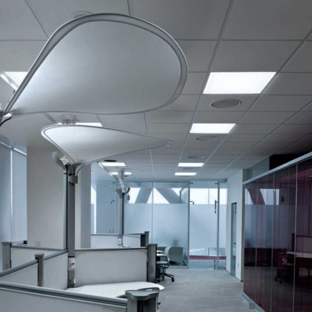 LUMINARIO EMPOTRADO TECHO INT. LED 40W/100-240V. L.D. 6500K BLANCO ACRUX *** OFRECER 89774 ***