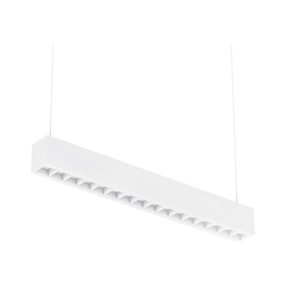 LÁMPARA DE INTERIOR LED NAGOYA II TECNOLITE ATENUABLE PARA SUSPENDER 40W LUZ BLANCA NEUTRA BLANCO