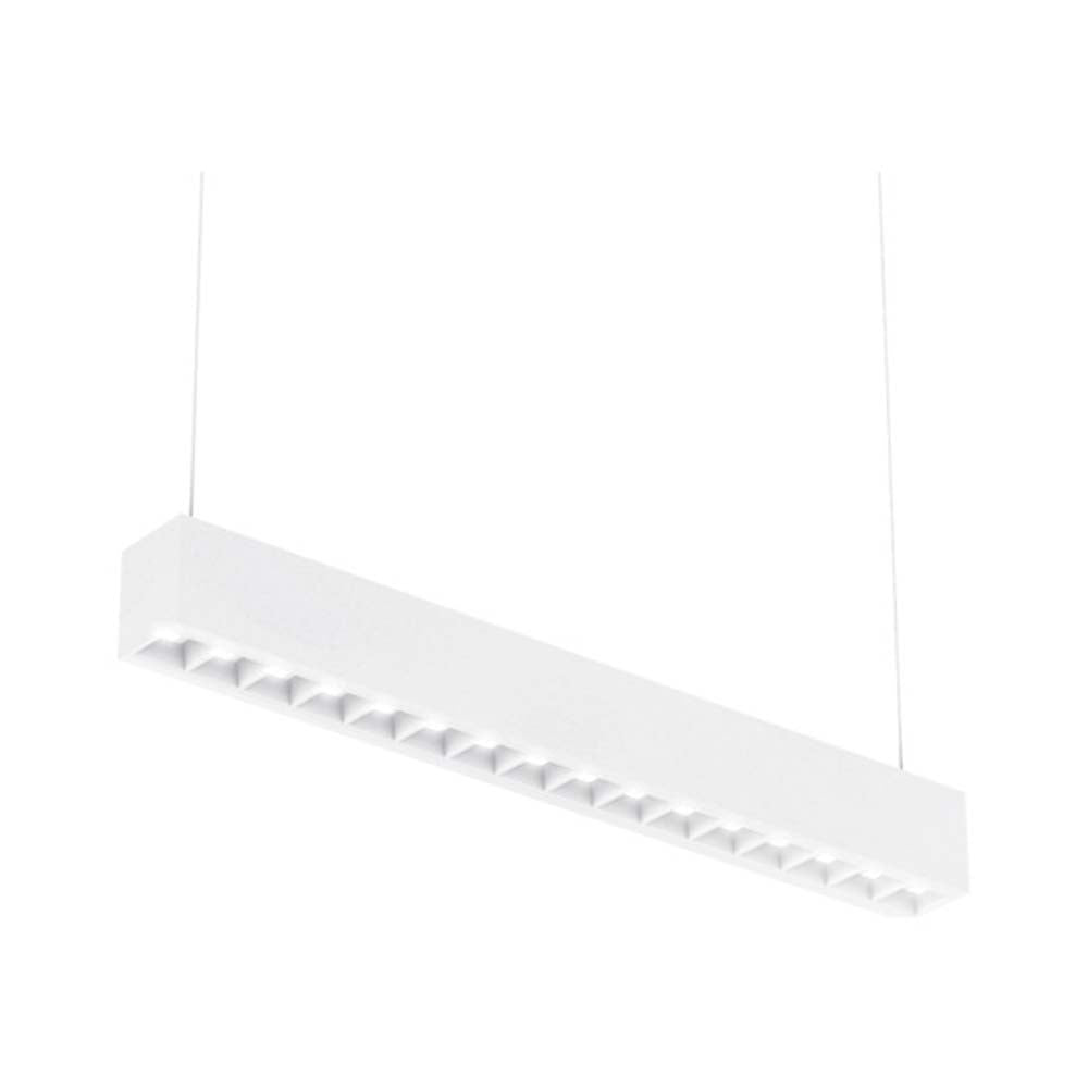 LÁMPARA DE INTERIOR LED NAGOYA II TECNOLITE ATENUABLE PARA SUSPENDER 40W LUZ BLANCA NEUTRA BLANCO