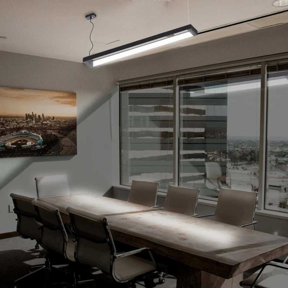 LÁMPARA DE INTERIOR LED TECNOLITE TARAZED ATENUABLE PARA SUSPENDER 40W LUZ BLANCA NEUTRA