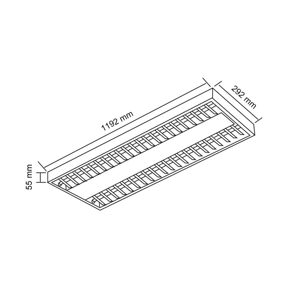 INTERIOR SOBREPONER LED40W4000KG52800LM *** HAE ***