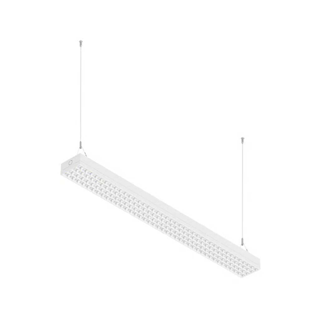 LAMPARA LINEAL LED INTERCONECTABLE 1.20 M 2 EN 1 40 W LUZ BLANCA AJUSTABLE UGR<19 NO ATENUABLE LED INTEGRADO 40LFCLED1285MVCCB
