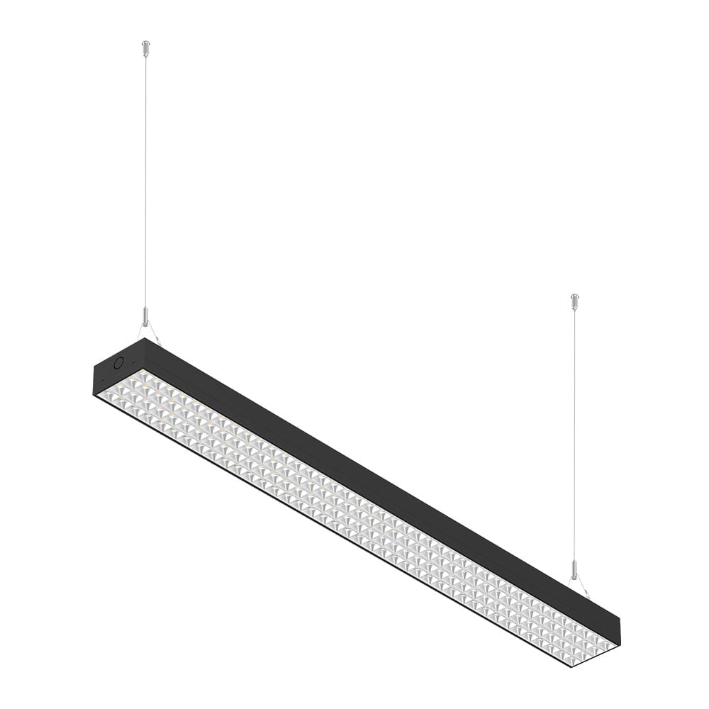 LUMINARIO LED SOBREPONER/SUSPENDIDO INT 40W NEGRO