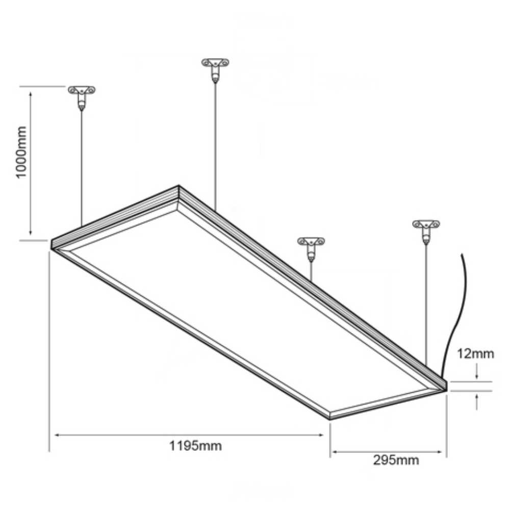 INT OFFICE EMP LED 40W100-240V MCA TECNOLITE