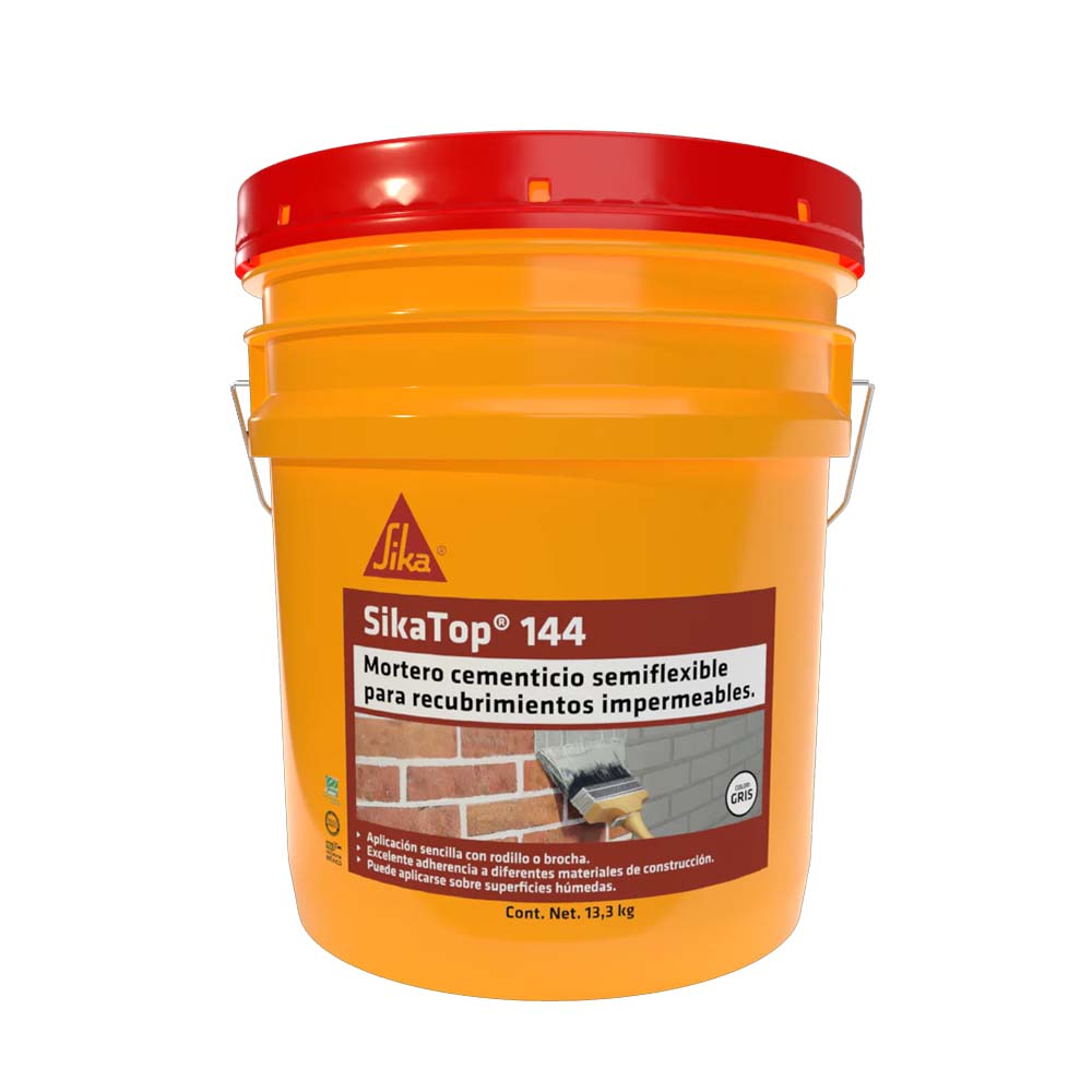 MORTERO CEMENTICIO LIQUIDO SIKATOP-144 (AB) GRIS 13.3KG