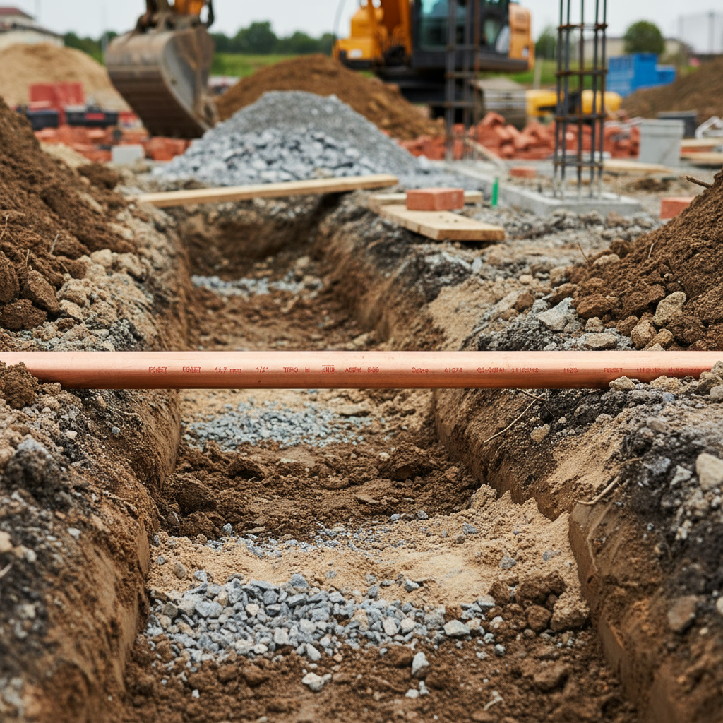 TUBO DE COBRE 1/2" HIDRAULICO SERIE M FOSET X MT