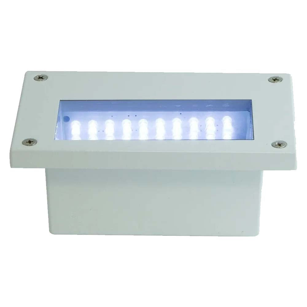 LAMPARA DE PARED LED LUMICENTRO COLOR BLANCO MATE DE 1 LUZ LUMIMEXICO *** HA. LUMI ***