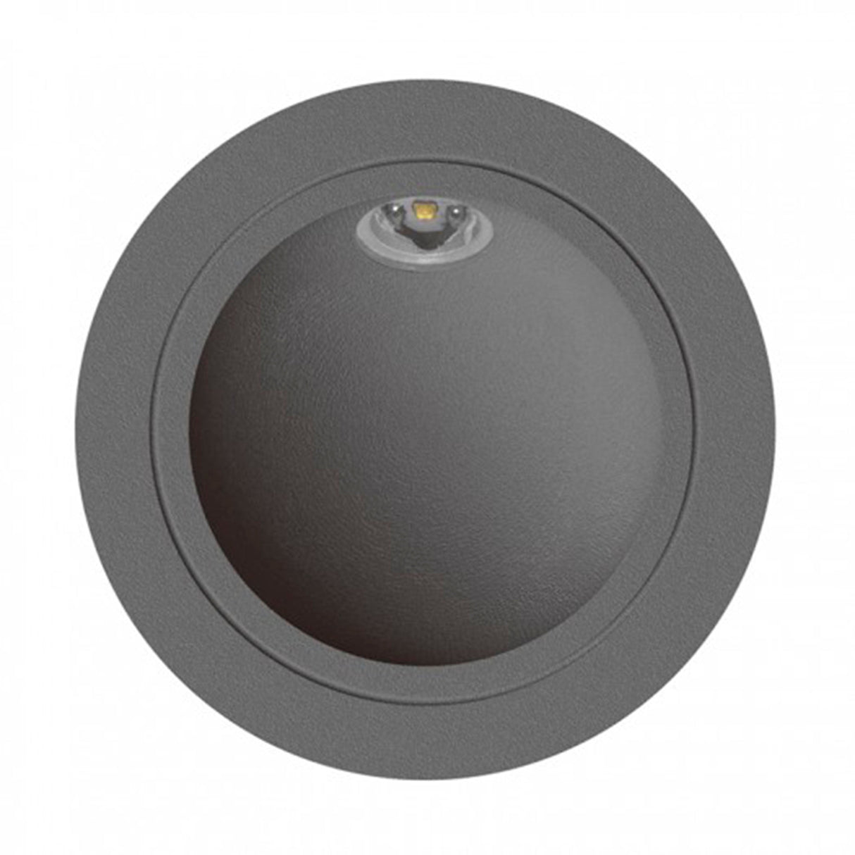 LUMINARIO CIRCULAR MURO LED 3W 100-240V GRAFITO IP54 3000K ***HAE2025***
