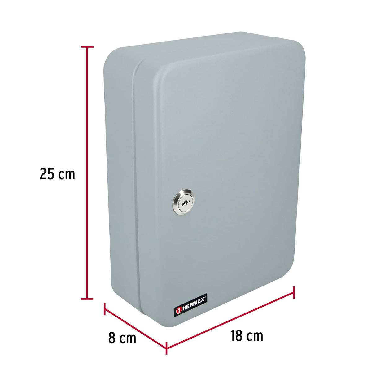 CAJA CON 36 GANCHOS PARA LLAVES HERMEX