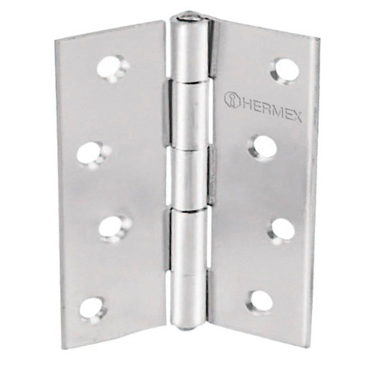 BISAGRA RECTANGULAR 1-1/2" ACERO PULIDO MCA TRUPER HERMEX *** OFRECER LBA15NI ***