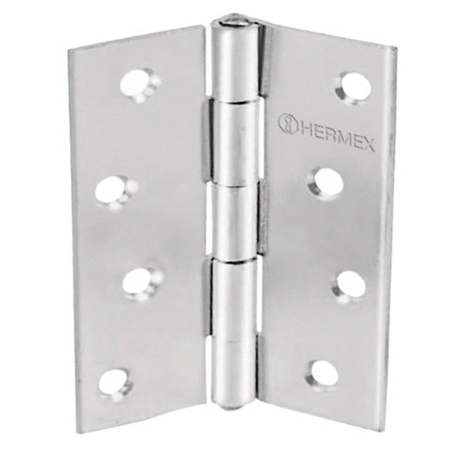 BISAGRA RECTANGULAR 1-1/2" ACERO PULIDO MCA TRUPER HERMEX *** OFRECER LBA15NI ***