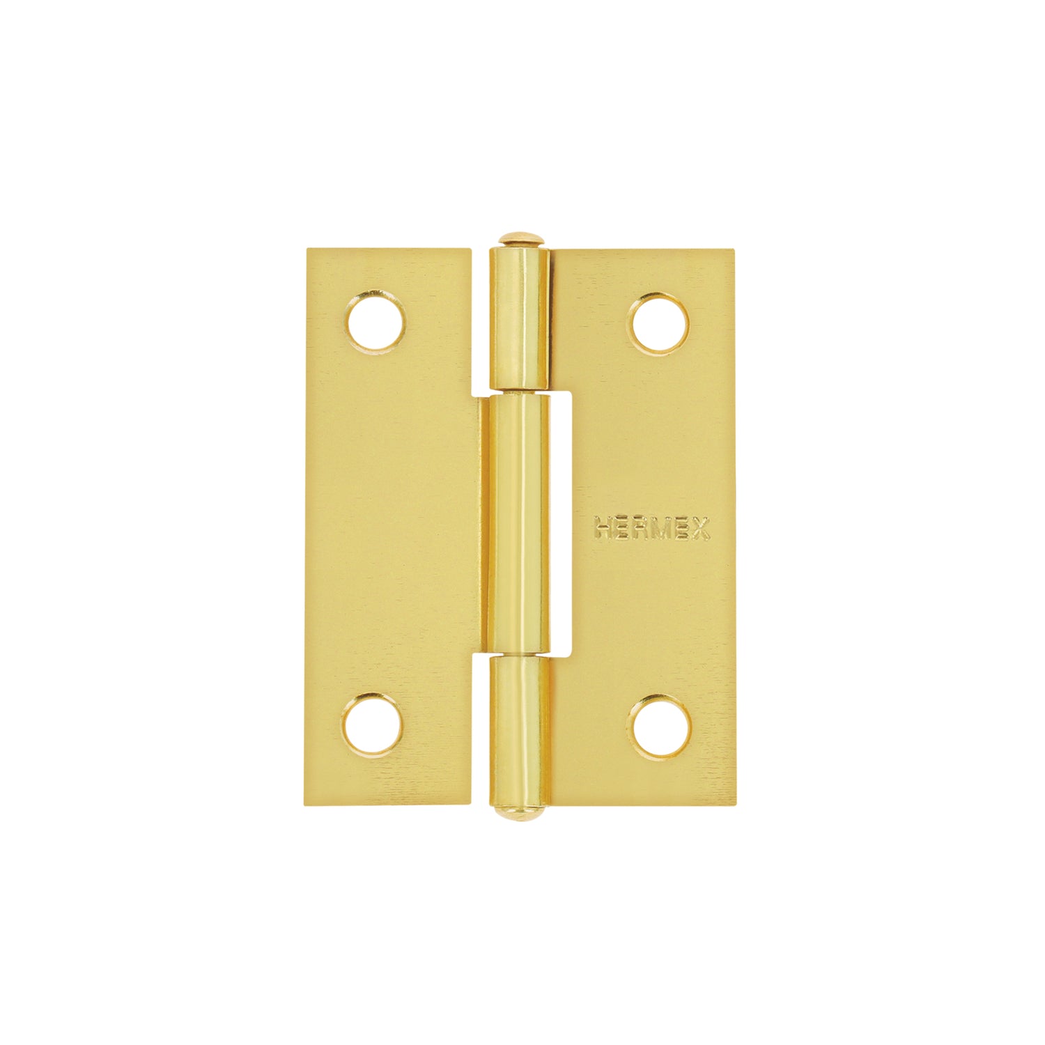 BISAGRA RECTANGULAR 2" ACERO LATON MCA TRUPER HERMEX *** OFRECER LBA20LB ***