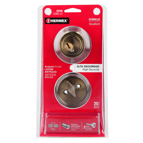 CERROJO LATON ANTIGUO MARIPOSA MCA TRUPER HERMEX *** SIMILAR 43591 ***