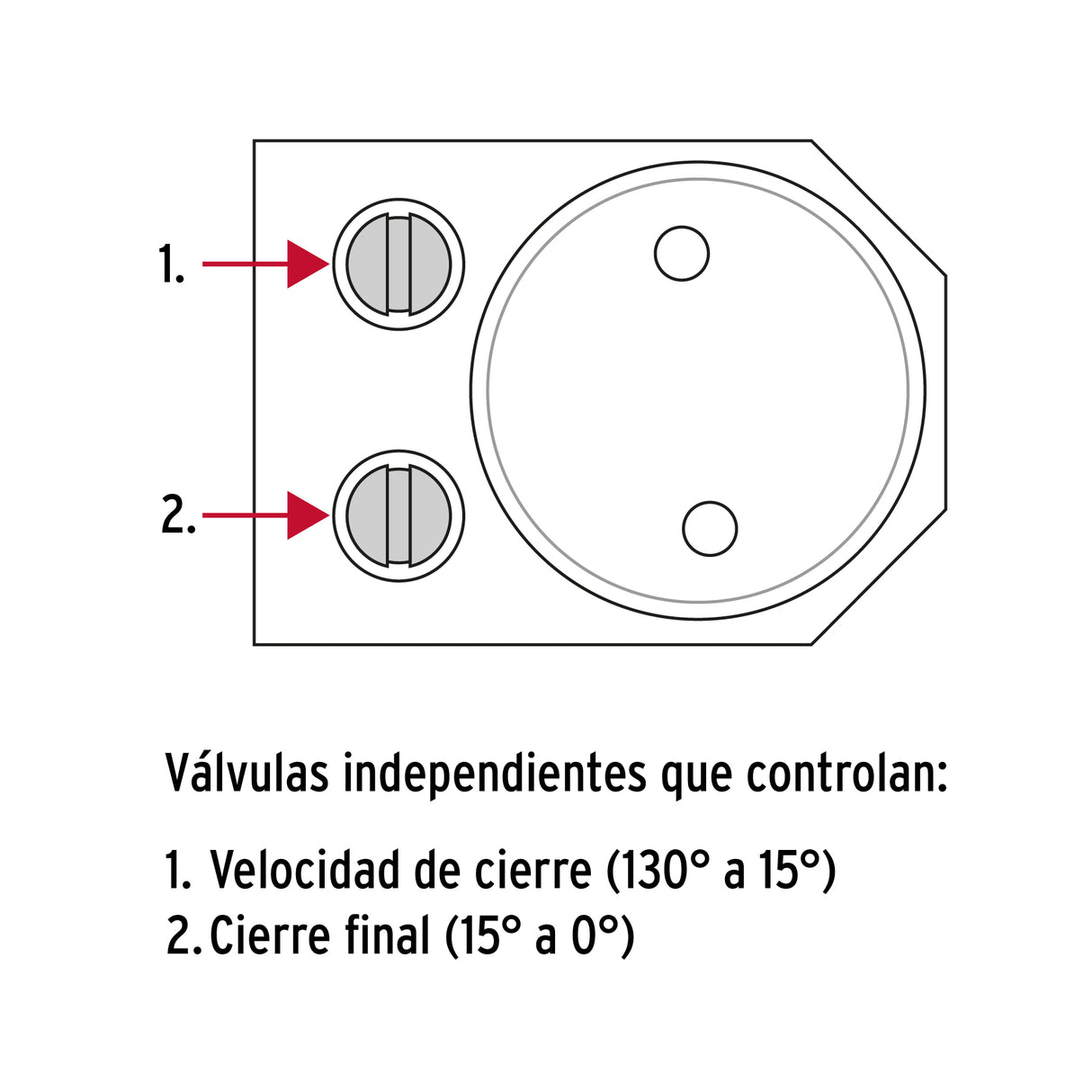 CIERRA PUERTAS HIDRAULICO COLOR NEGRO HERMEX