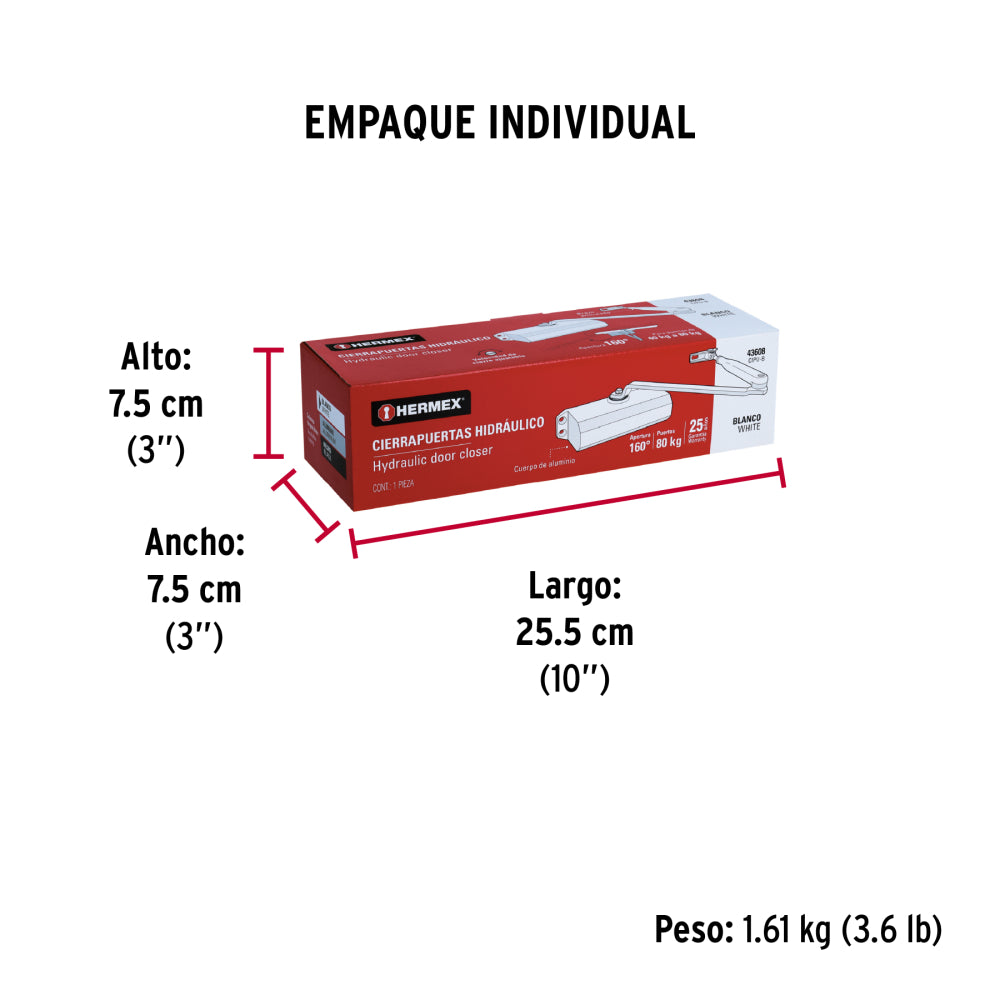 CIERRA PUERTAS HIDRAÚLICO