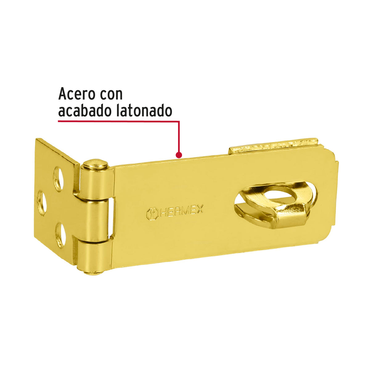 PORTACANDADO LATONADO 2-1/2" MCA TRUPER HERMEX