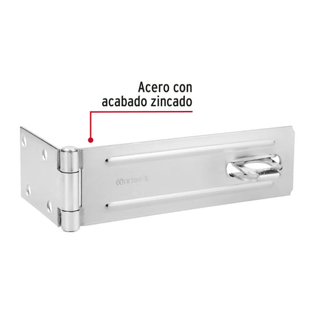 PORTACANDADO ACERO ZINCADO 6" MCA TRUPER HERMEX
