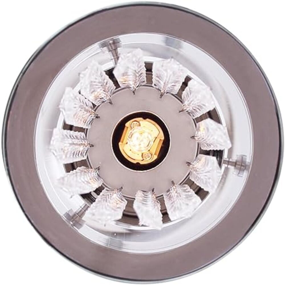 LUMINARIA COLGANTE CRISTAL CON BURBUJAS 1 X 40 W G9 S/ FOCO SIENNA MCA STRATTO