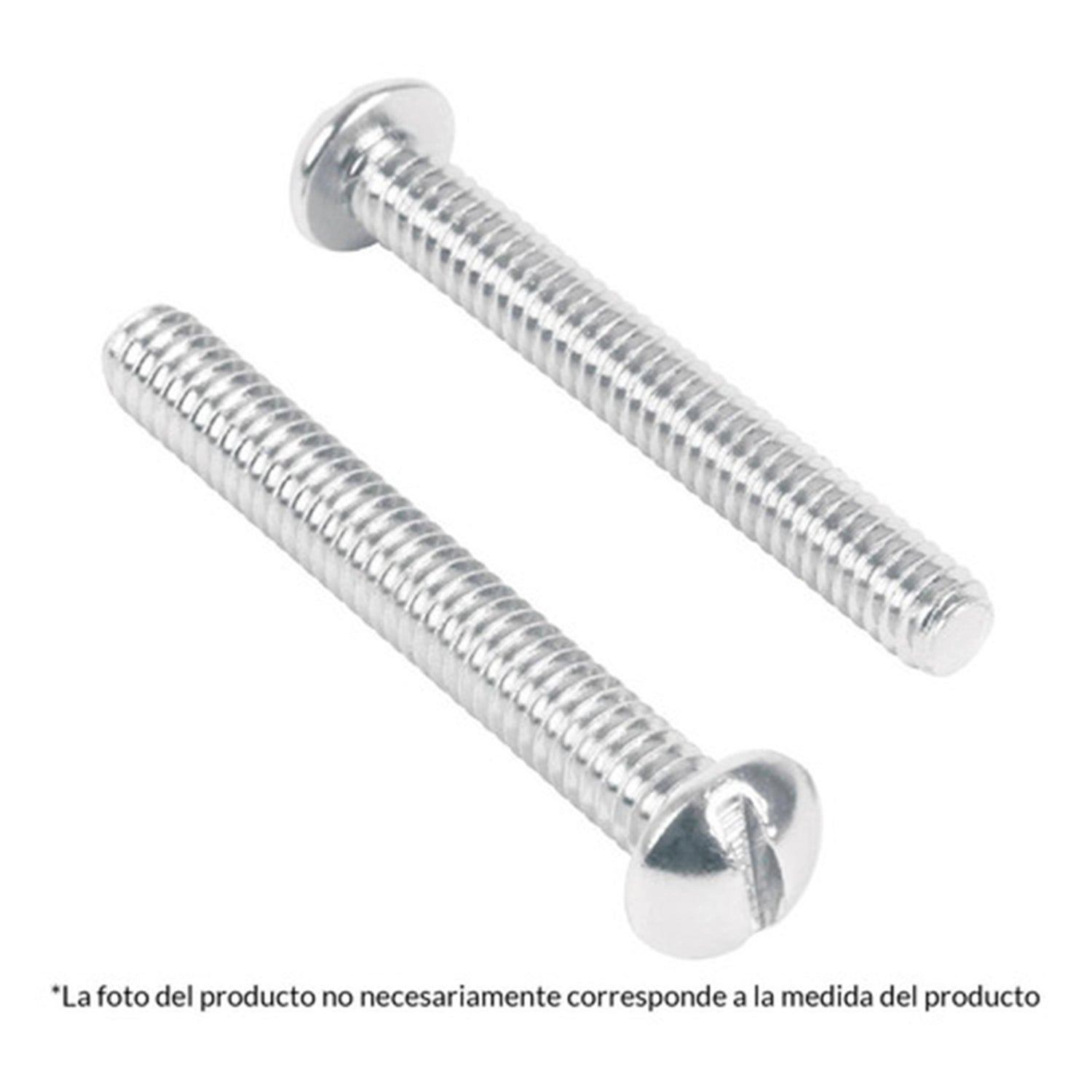 TORNILLO ACERO GALVANIZADO TIPO ESTUFA 1/8X1/2" TRUPER FIERO