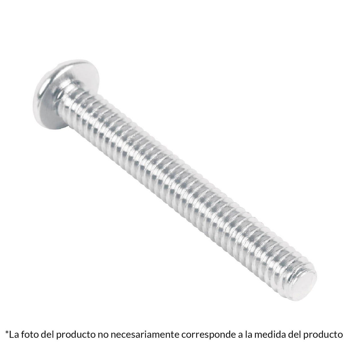 TORNILLO ACERO GALVANIZADO TIPO ESTUFA 3/16 X 2" TRUPER FIERO