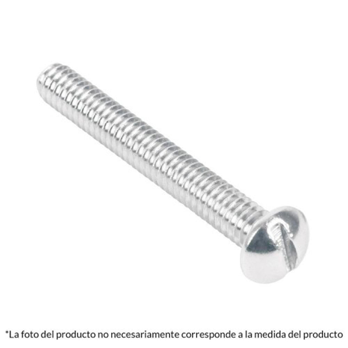 TORNILLO ACERO GALVANIZADO TIPO ESTUFA 1/4 X 2" TRUPER FIERO