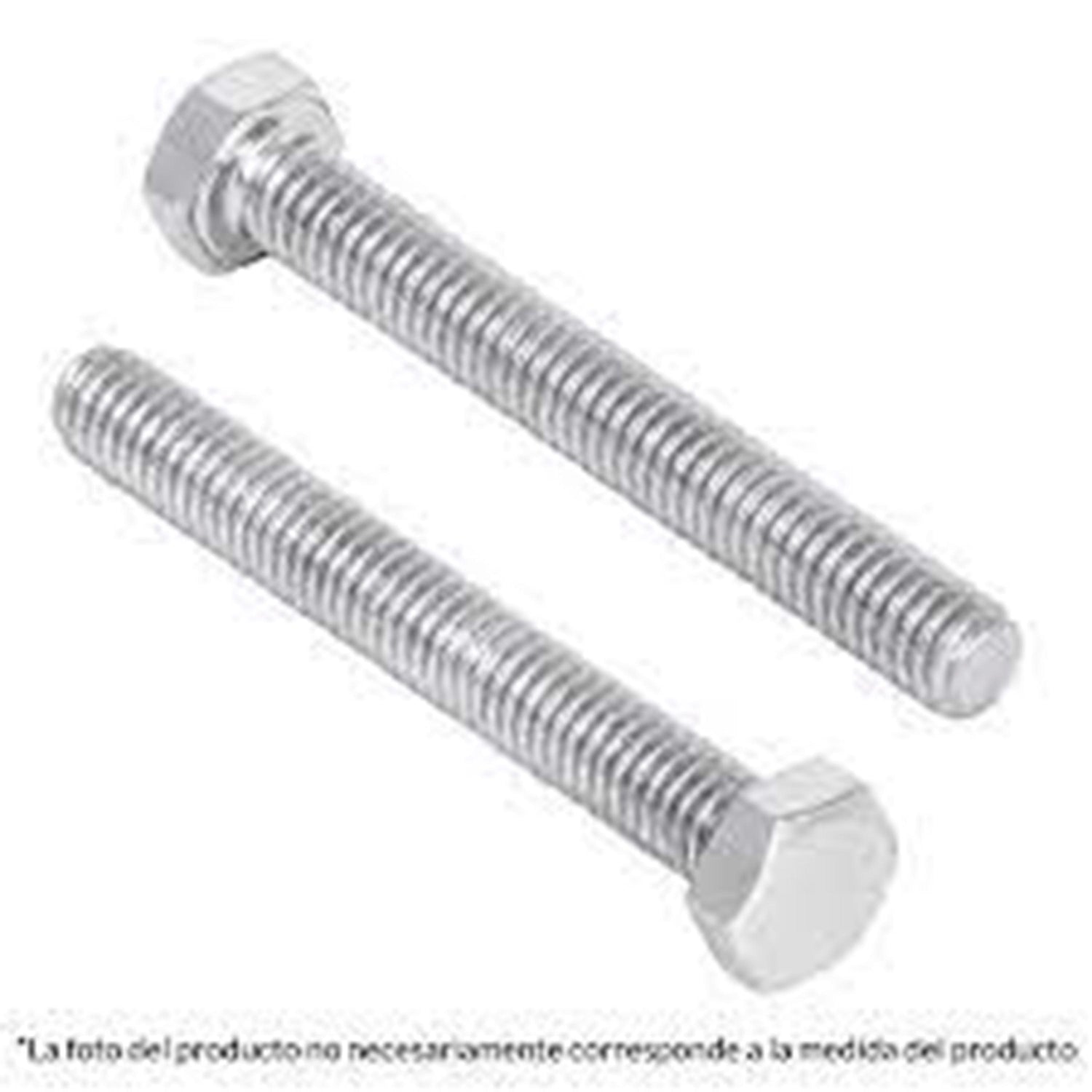 TORNILLO ACERO GALVANIZADO TIPO MAQUINA 1/4X4-1/2" TRUPER FIERO