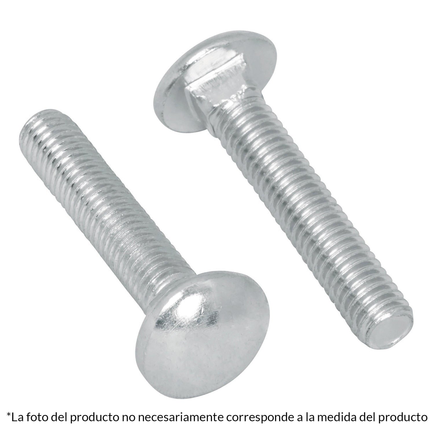 TORNILLO TIPO COCHE GALVANIZADO 1/4 X 1/2" TRUPER FIERO