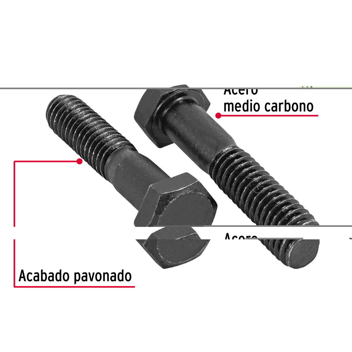 TORNILLO GRADO 5 5/16 X 1-1/2" TRUPER FIERO