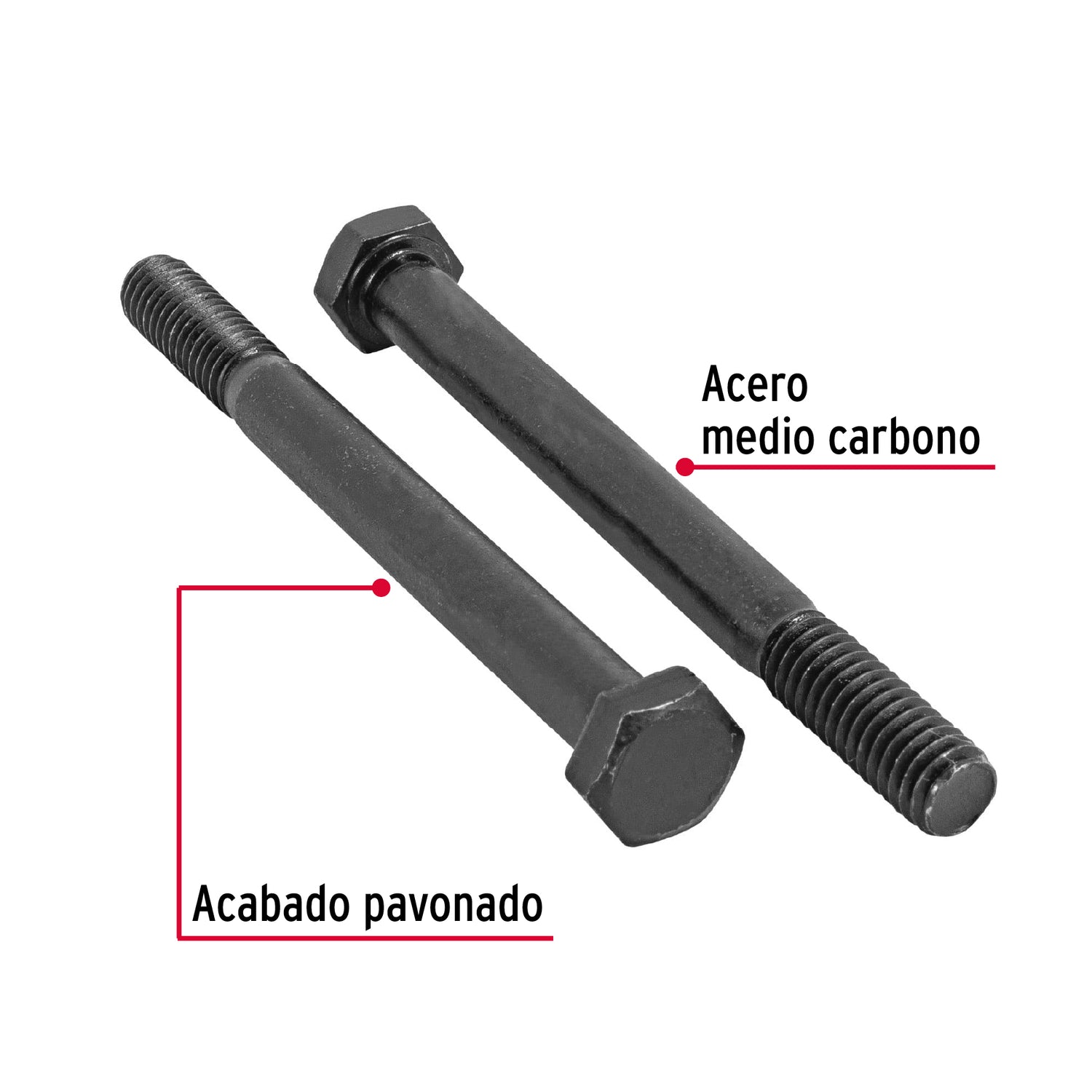 TORNILLO GRADO 5 5/16 X 3-1/2" TRUPER FIERO