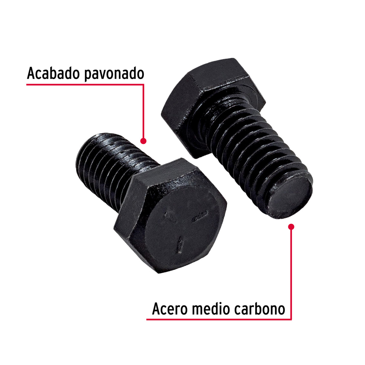 TORNILLO GRADO 5 3/8 X 3/4" TRUPER FIERO
