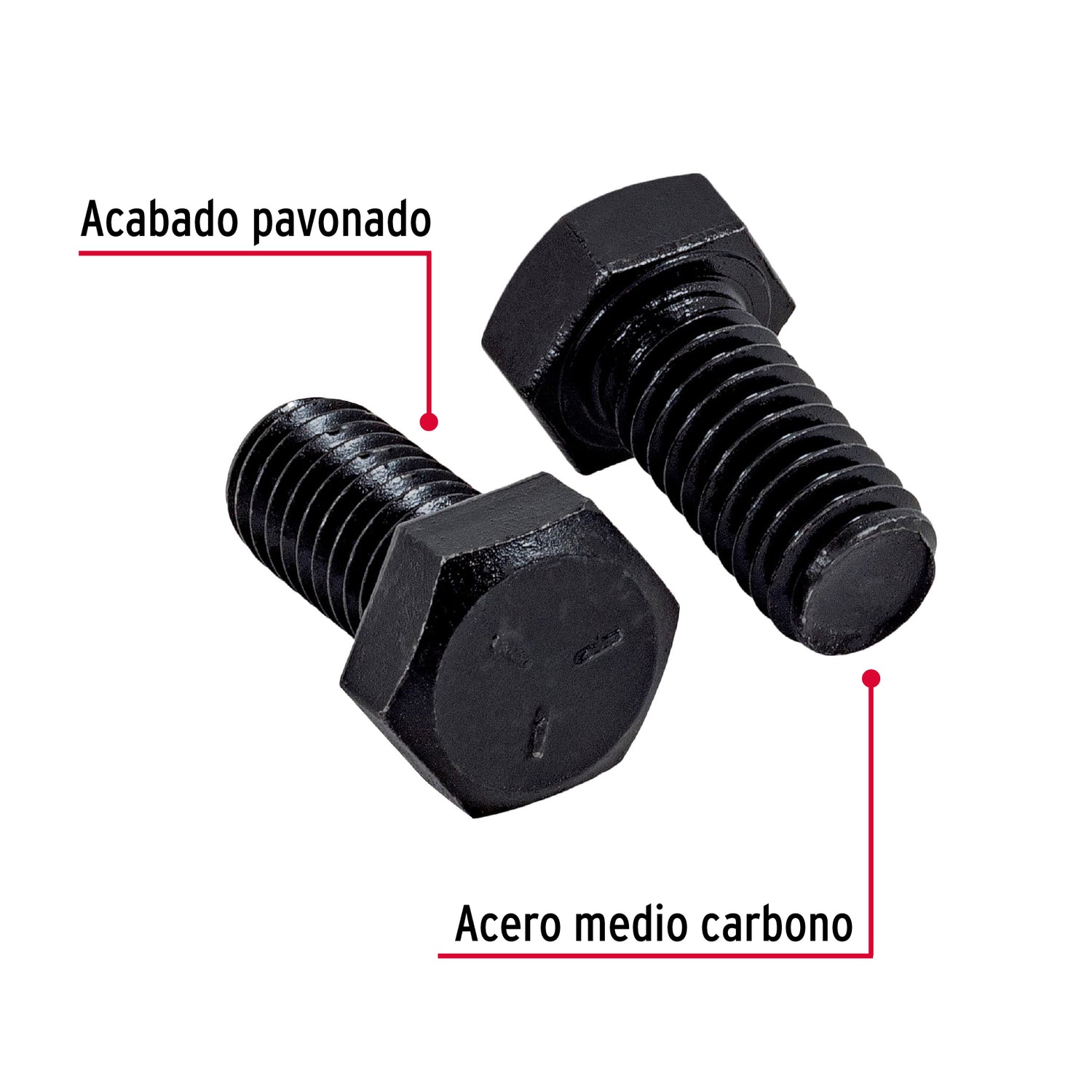 TORNILLO GRADO 5 3/8 X 3/4" TRUPER FIERO