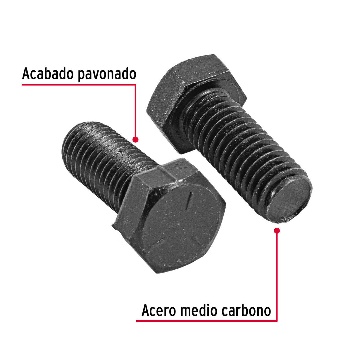 TORNILLO GRADO 5 1/2 X 1-1/4" TRUPER FIERO