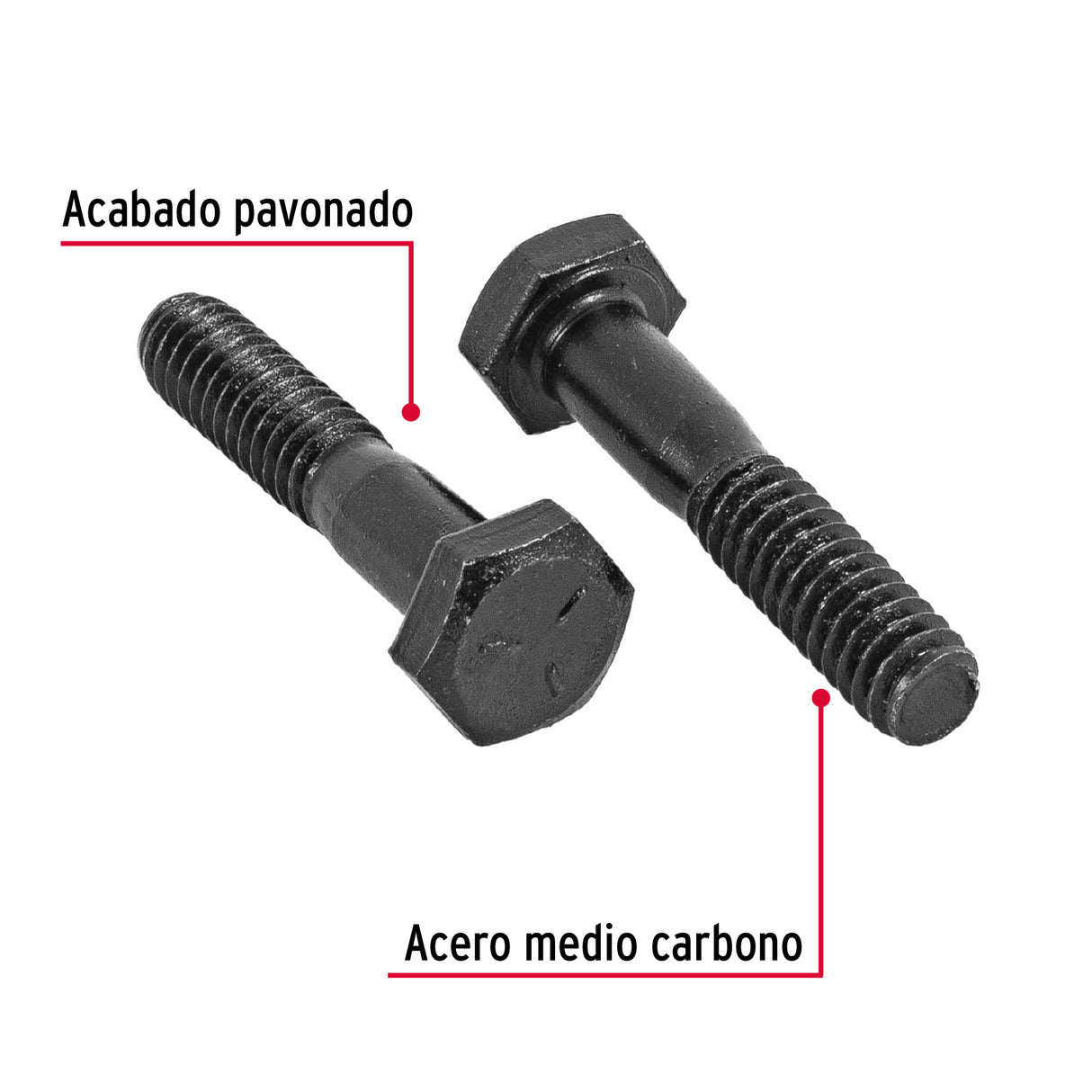 TORNILLO GRADO 5 1/2 X 2" TRUPER FIERO