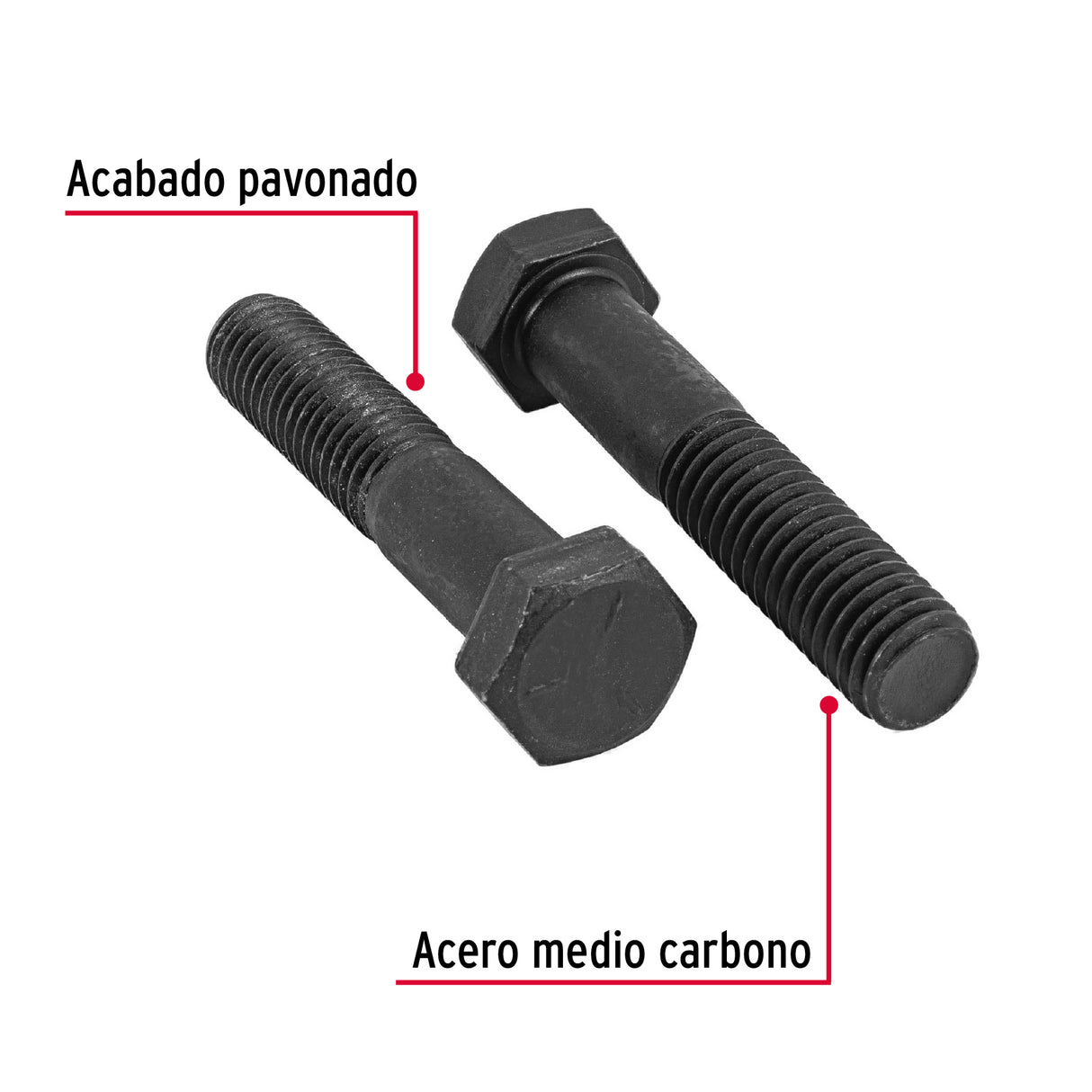 TORNILLO GRADO 5 1/2 X 2-1/2" TRUPER FIERO