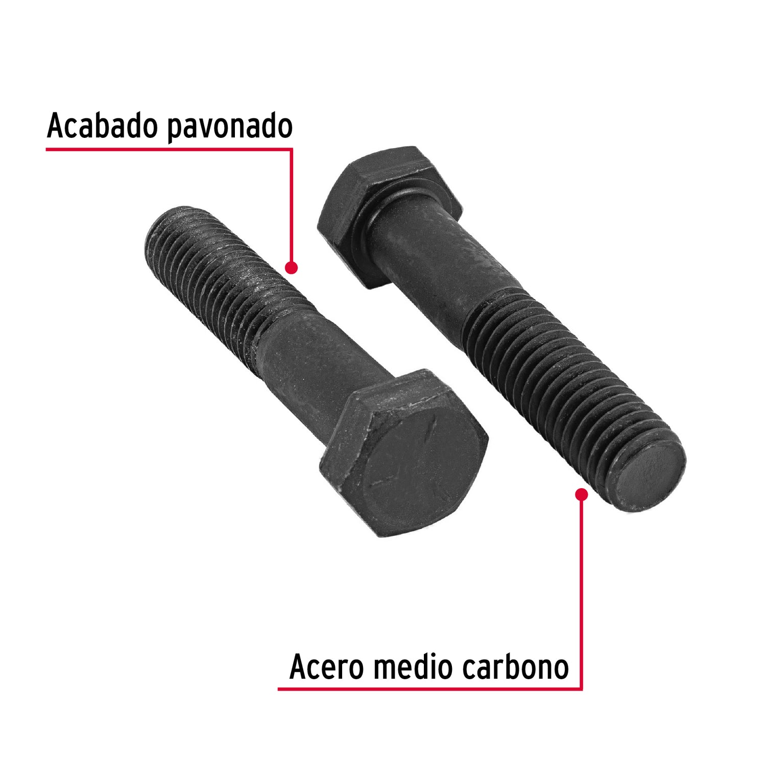 TORNILLO GRADO 5 1/2 X 2-1/2" TRUPER FIERO