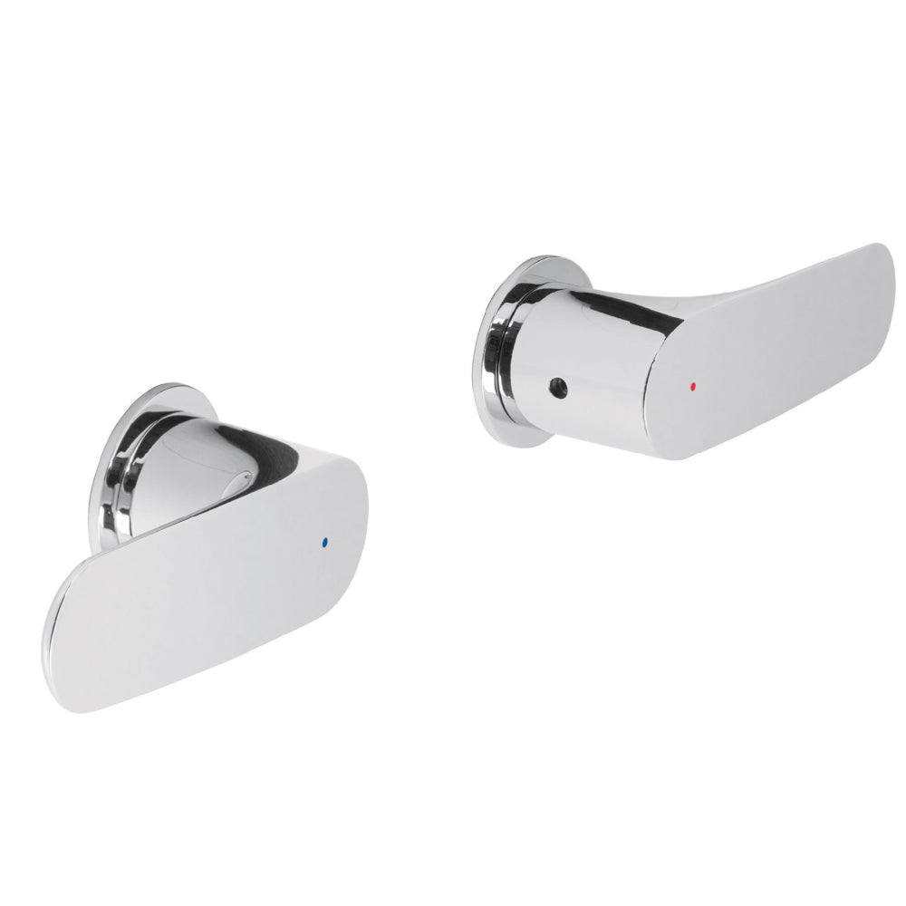 JUEGO DE 2 MANERALES REGADERA CROMO FOSET RIVIERA *** OFRECER 45201 O MPG ***