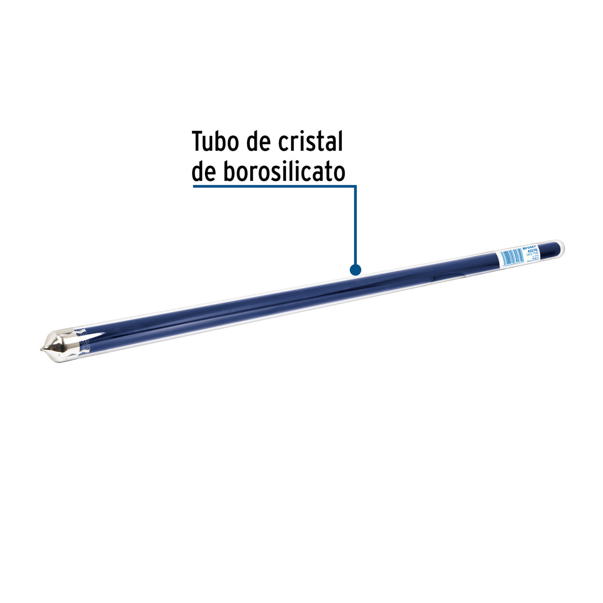 TUBO DE REPUESTO PARA CALENTADOR SOLAR DE LA MARCA FOSET 1.80MTS 58MM DIAMETRO