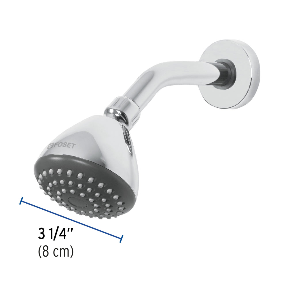 REGADERA 3-1/4" FOSET AERO