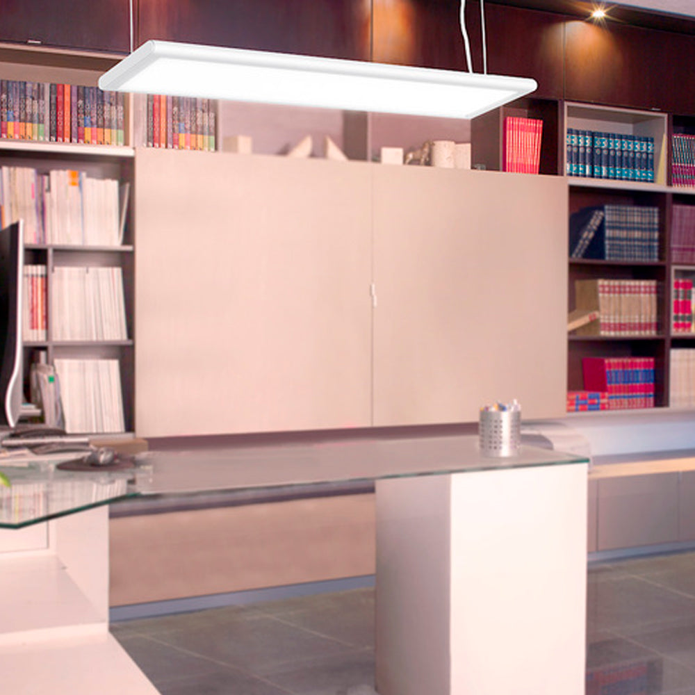 LAMPARA DE INTERIOR LED ALYAD TECNOLITE ATENUABLE PARA SUSPENDER 45W LUZ BLANCA NEUTRA