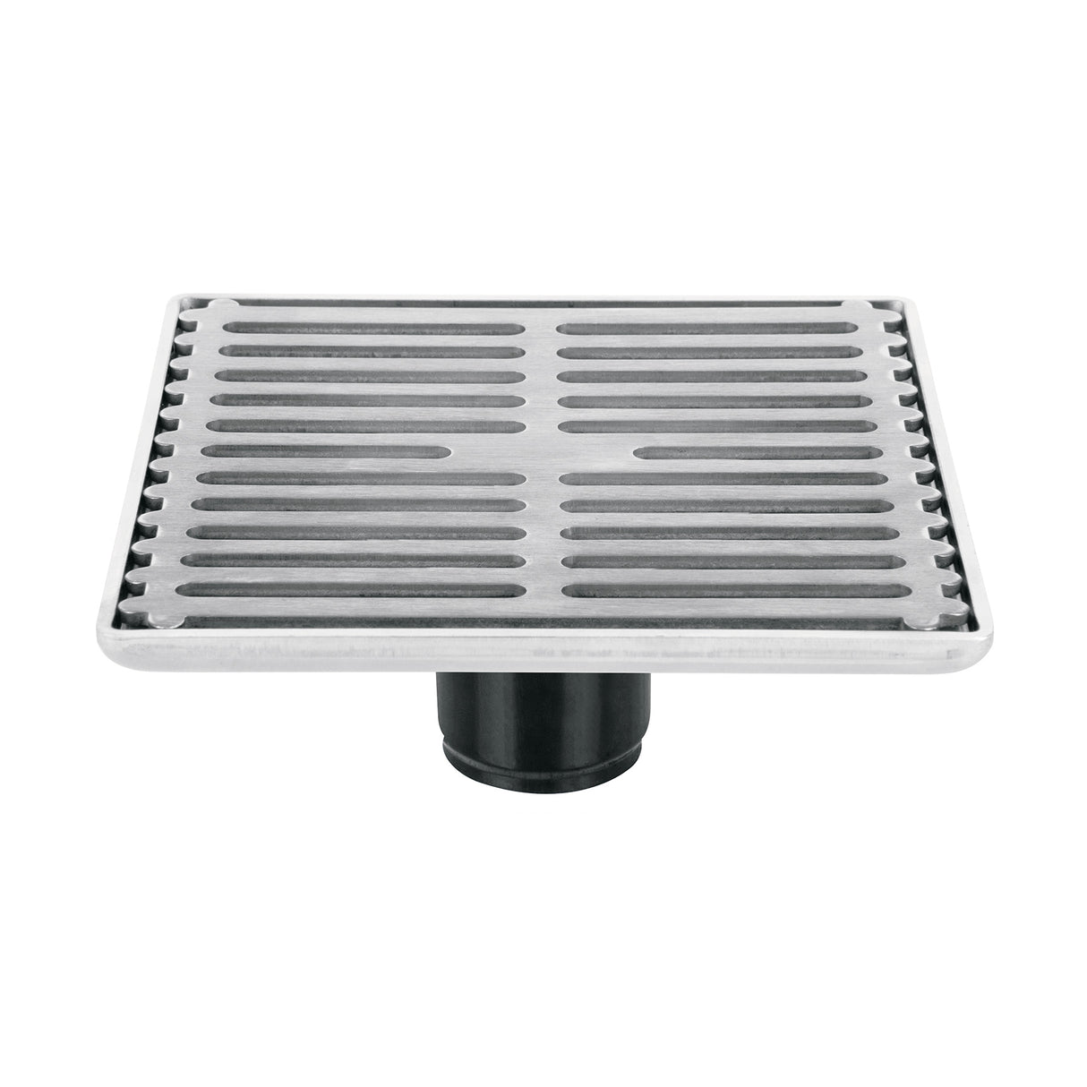 RESUMIDERO CUADRADO DE ACERO INOX 6" X 6" FOSET AQUA