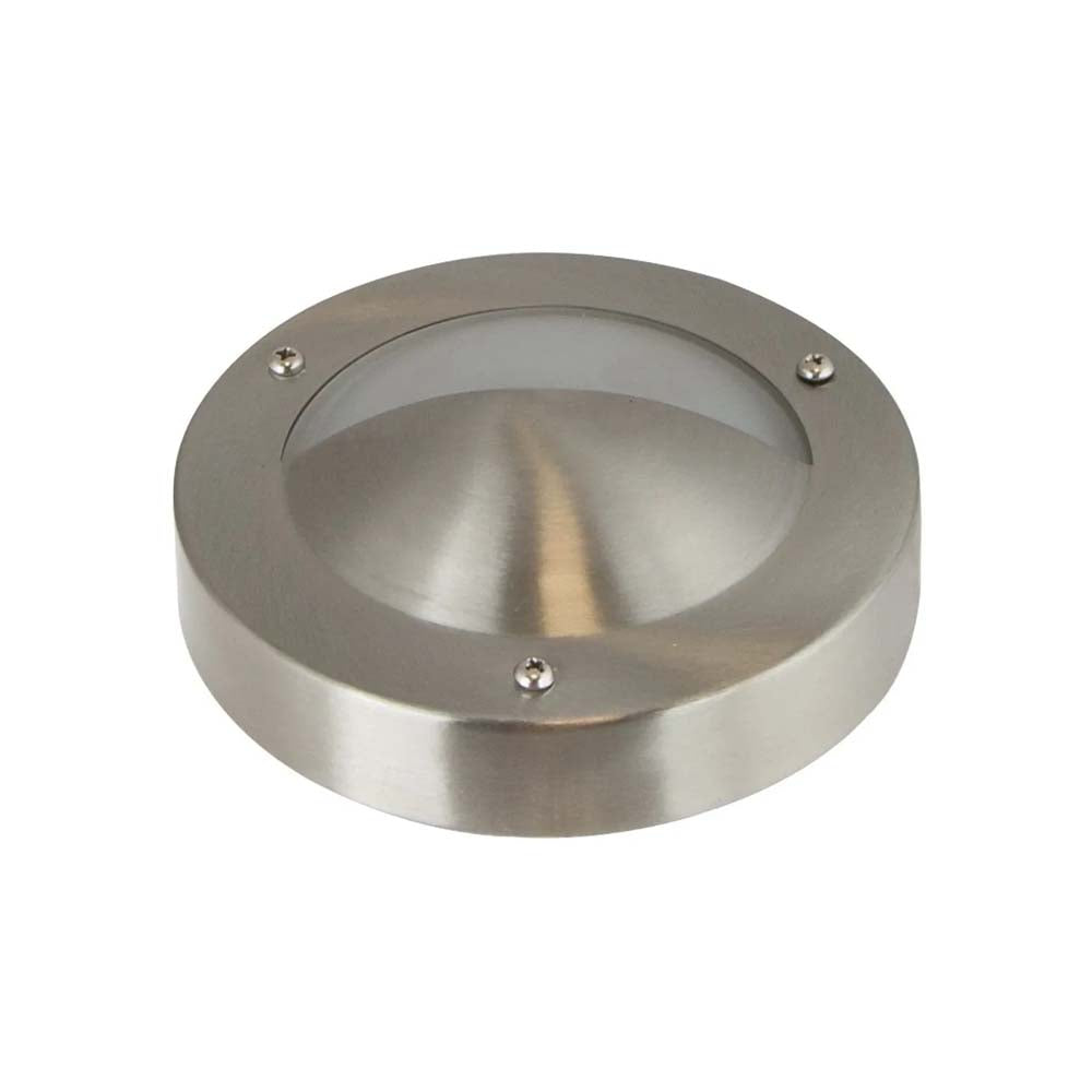 LAMPARA DE PARED APLIQUE ACERO INOXIDABLE G9 25W 1 LUZ *** HA. LUMI ***