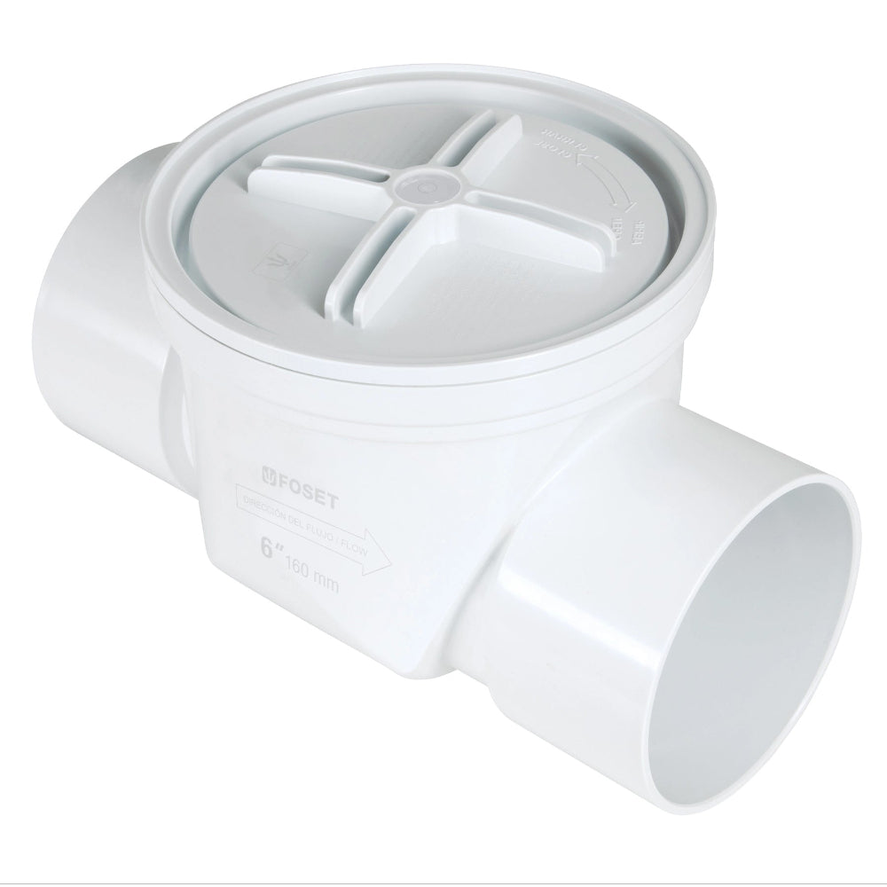 VALVULA CHECK DE ABS 6" VACHE-6S