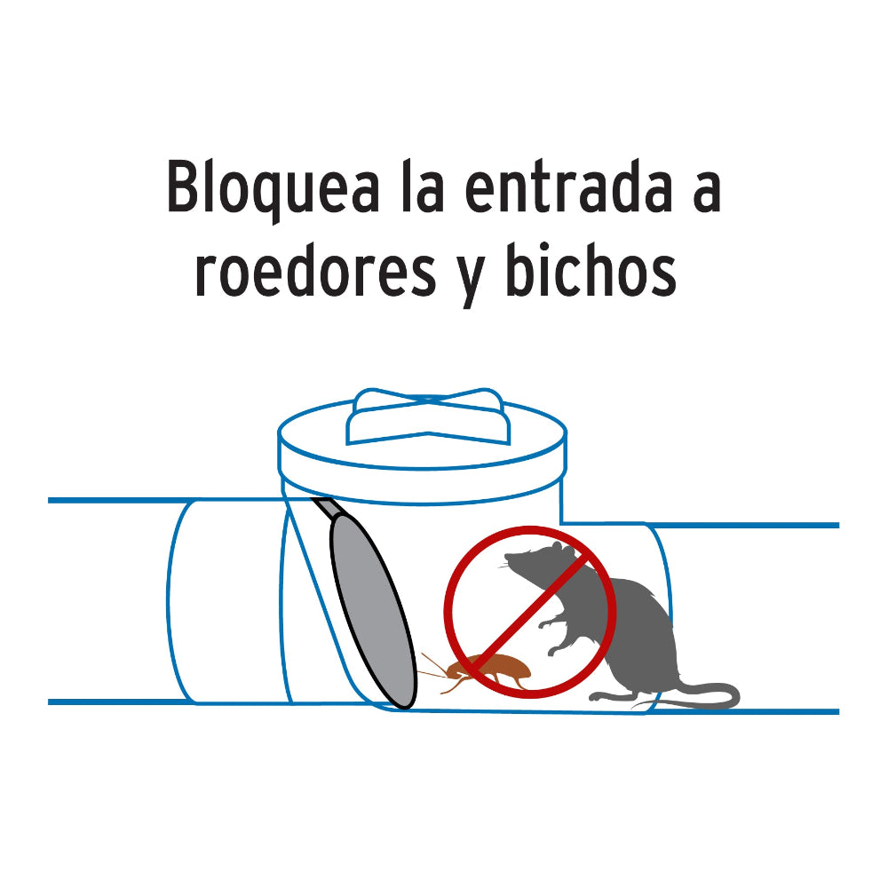 VALVULA CHECK DE ABS 6" VACHE-6S