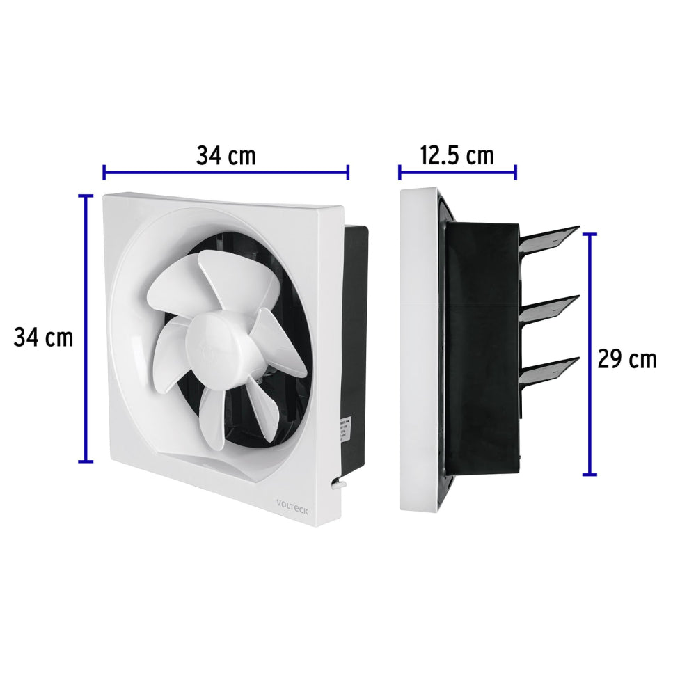 EXTRACTOR DE AIRE 10" BLANCO 38W VOLTECK EXA-10I *** OFRECER 1710(ECO) O GEMINIS 10 O TRITON 10 ***